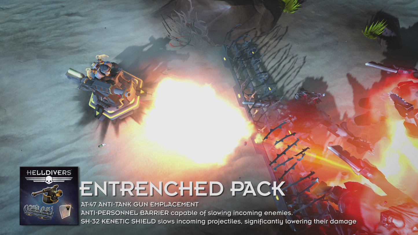 HELLDIVERS™ Entrenched Pack Steam Key Global