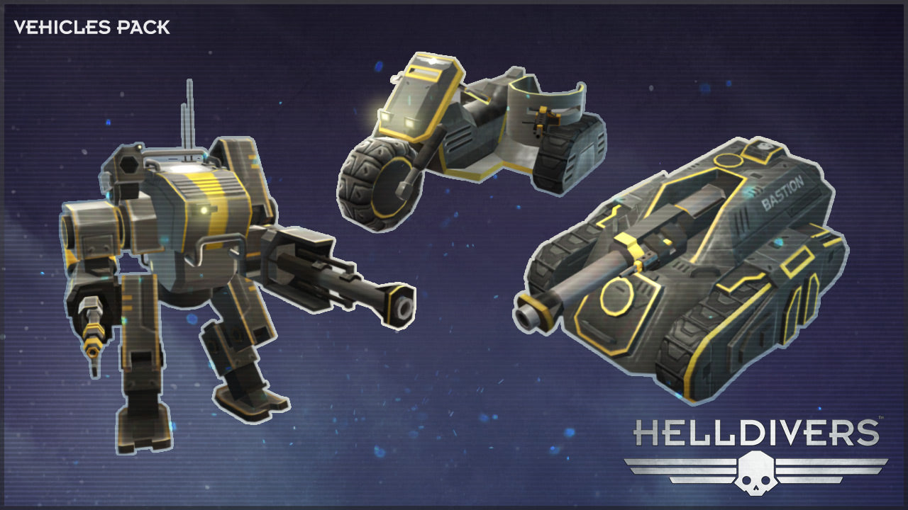 HELLDIVERS™ Vehicles Pack Steam Key Global