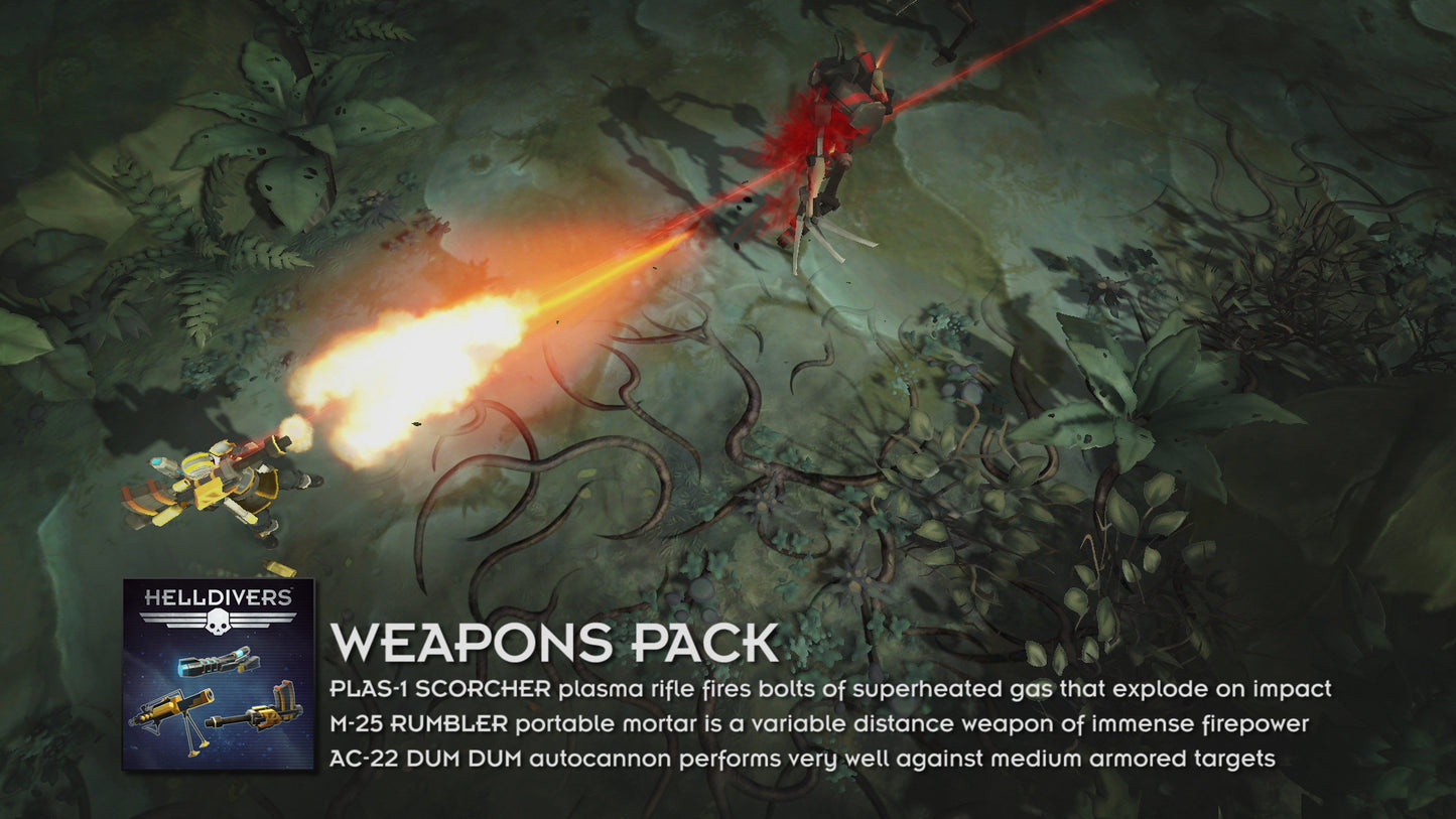 HELLDIVERS™ Weapons Pack Steam Key Global