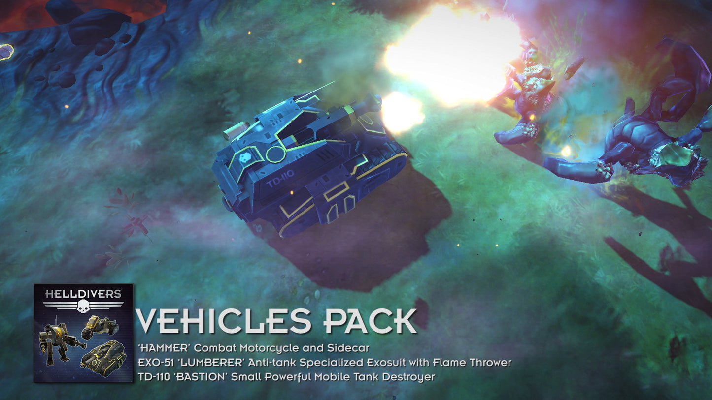 HELLDIVERS™ Vehicles Pack Steam Key Global