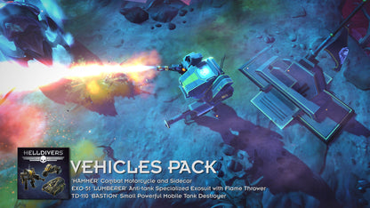 HELLDIVERS™ Vehicles Pack Steam Key Global