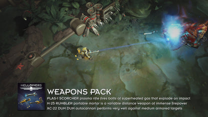 HELLDIVERS™ Weapons Pack Steam Key Global