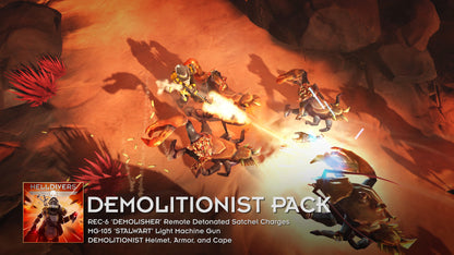 HELLDIVERS™ Demolitionist Pack Steam Key Global