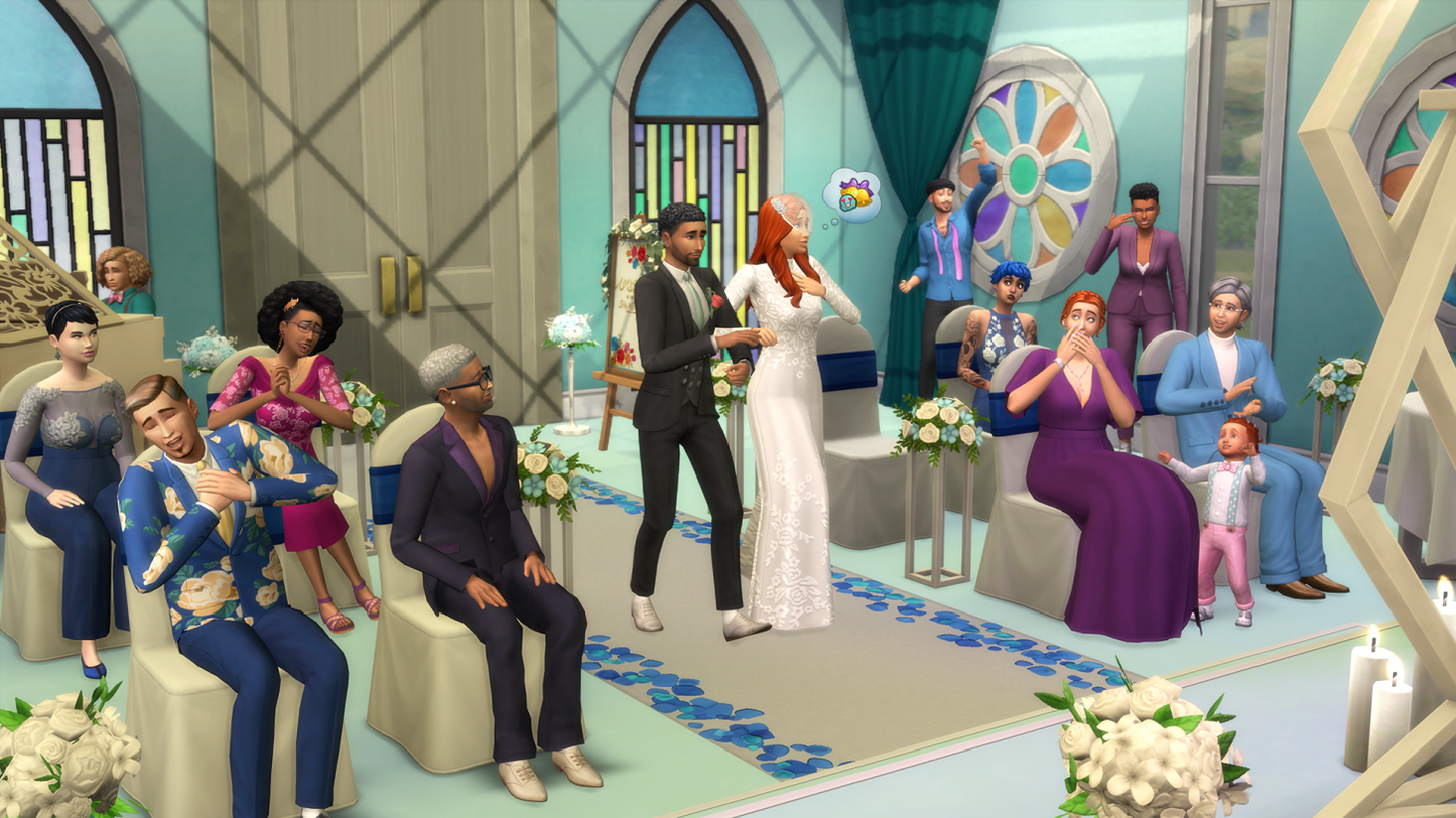 (Removed) The Sims 4: My Wedding Stories EA App Key