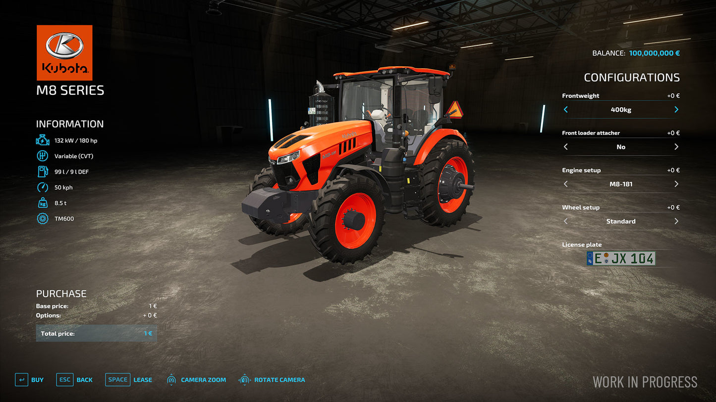 Farming Simulator 22 - Kubota Pack (Steam) Steam Key Global