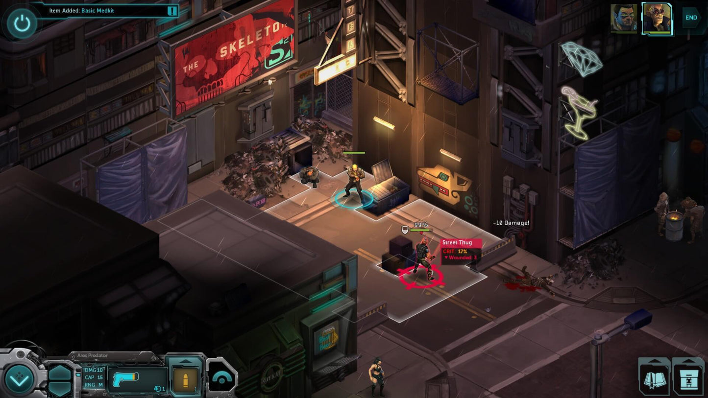 Shadowrun Returns - Deluxe Steam Key Global