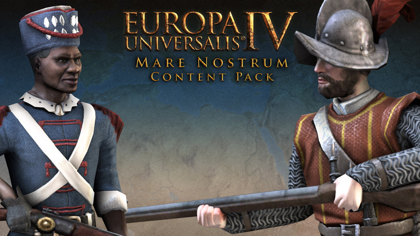 Europa Universalis IV: Mare Nostrum Content Pack Steam Key Global