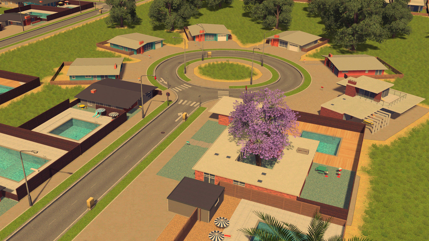 Cities: Skylines - Content Creator Pack: Mid-Century Modern Steam Key Global