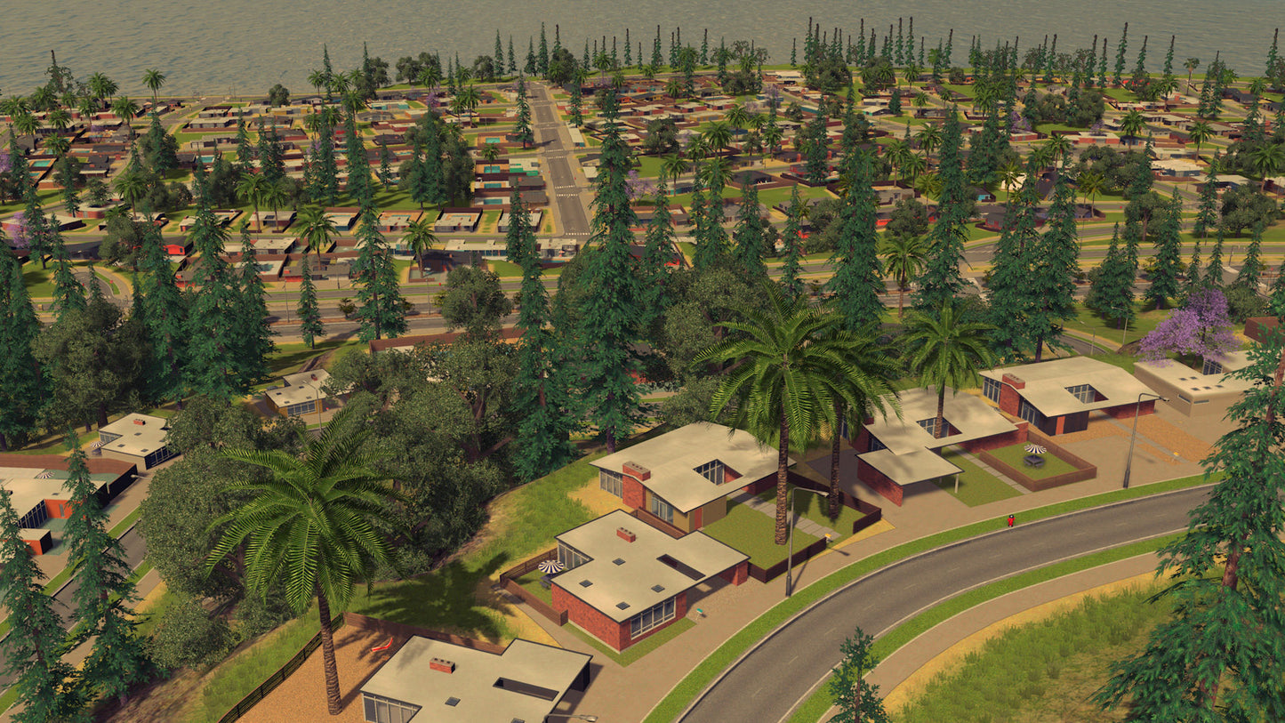 Cities: Skylines - Content Creator Pack: Mid-Century Modern Steam Key Global