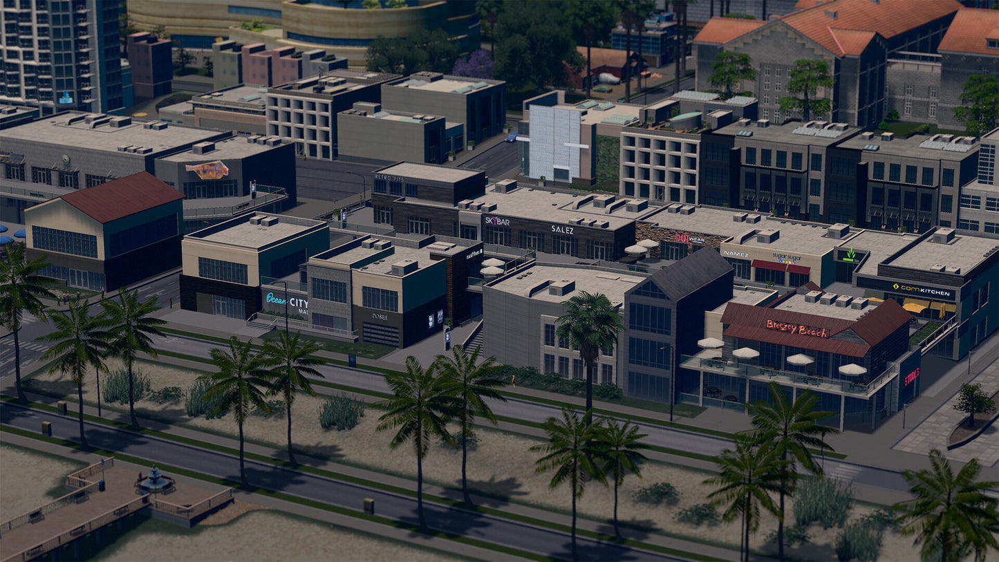 Cities: Skylines - Content Creator Pack: Shopping Malls Steam Key Global