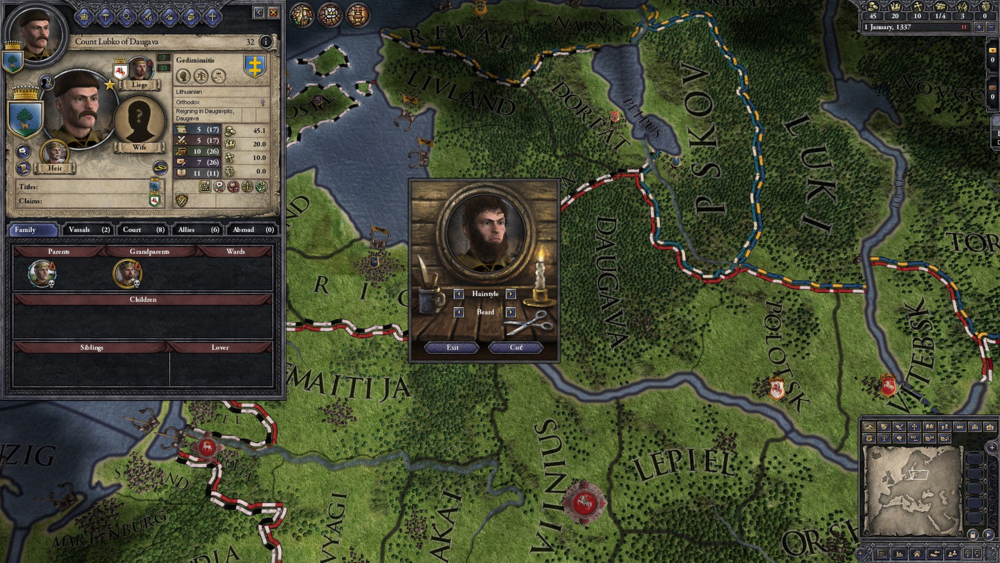 Crusader Kings II: Customization Pack Steam Key Global