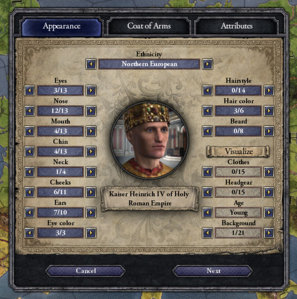 Crusader Kings II: Ruler Design Steam Key Global