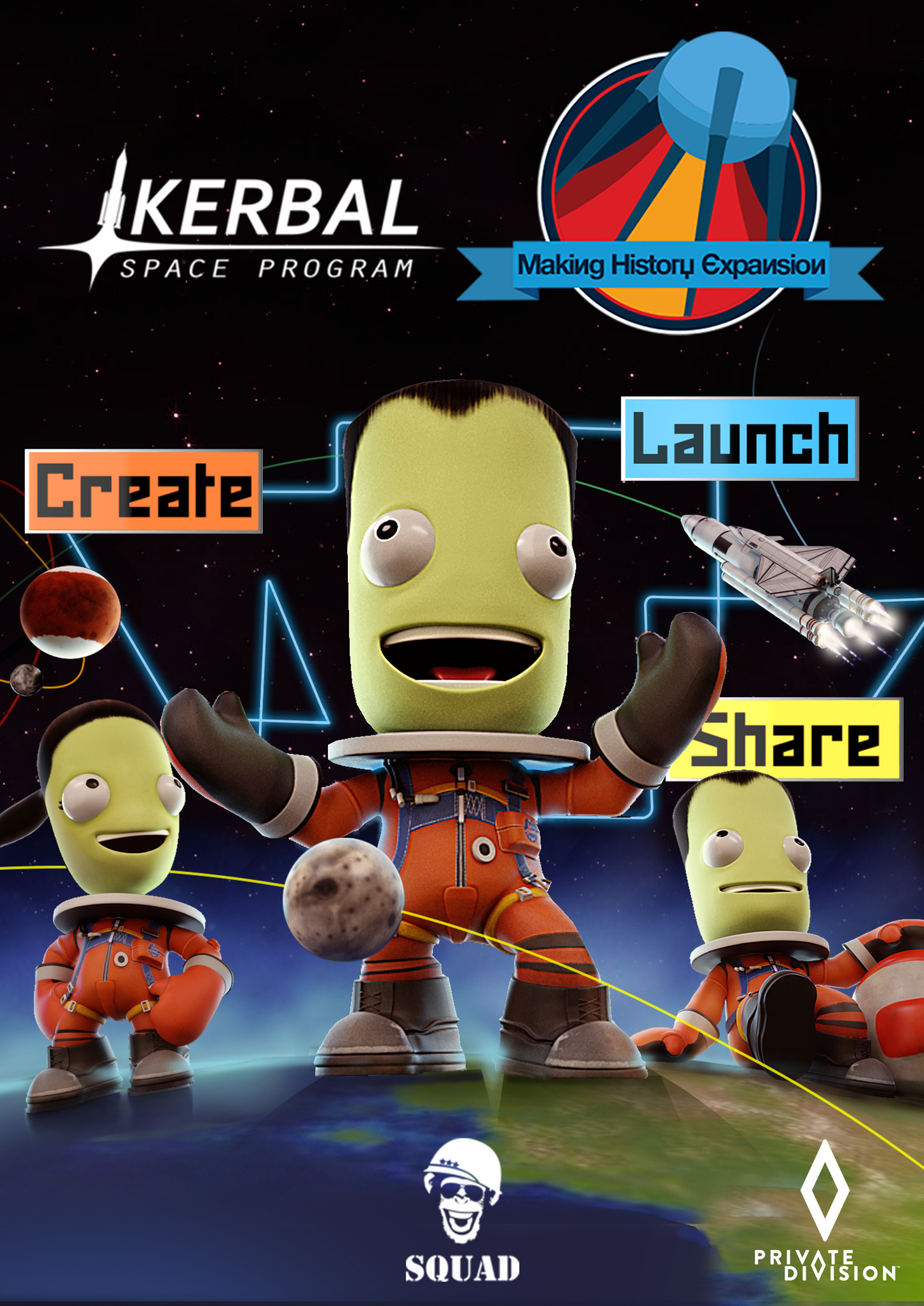 (Removed) Kerbal Space Program: Making History Steam Key Global
