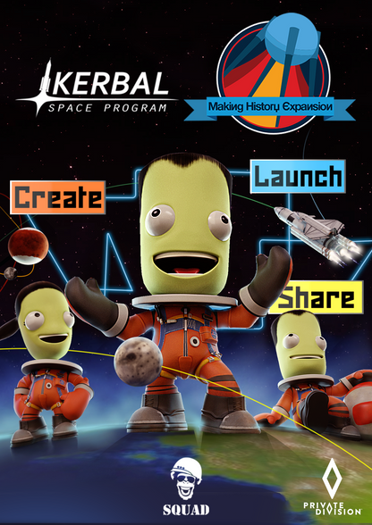 (Removed) Kerbal Space Program: Making History Steam Key Global