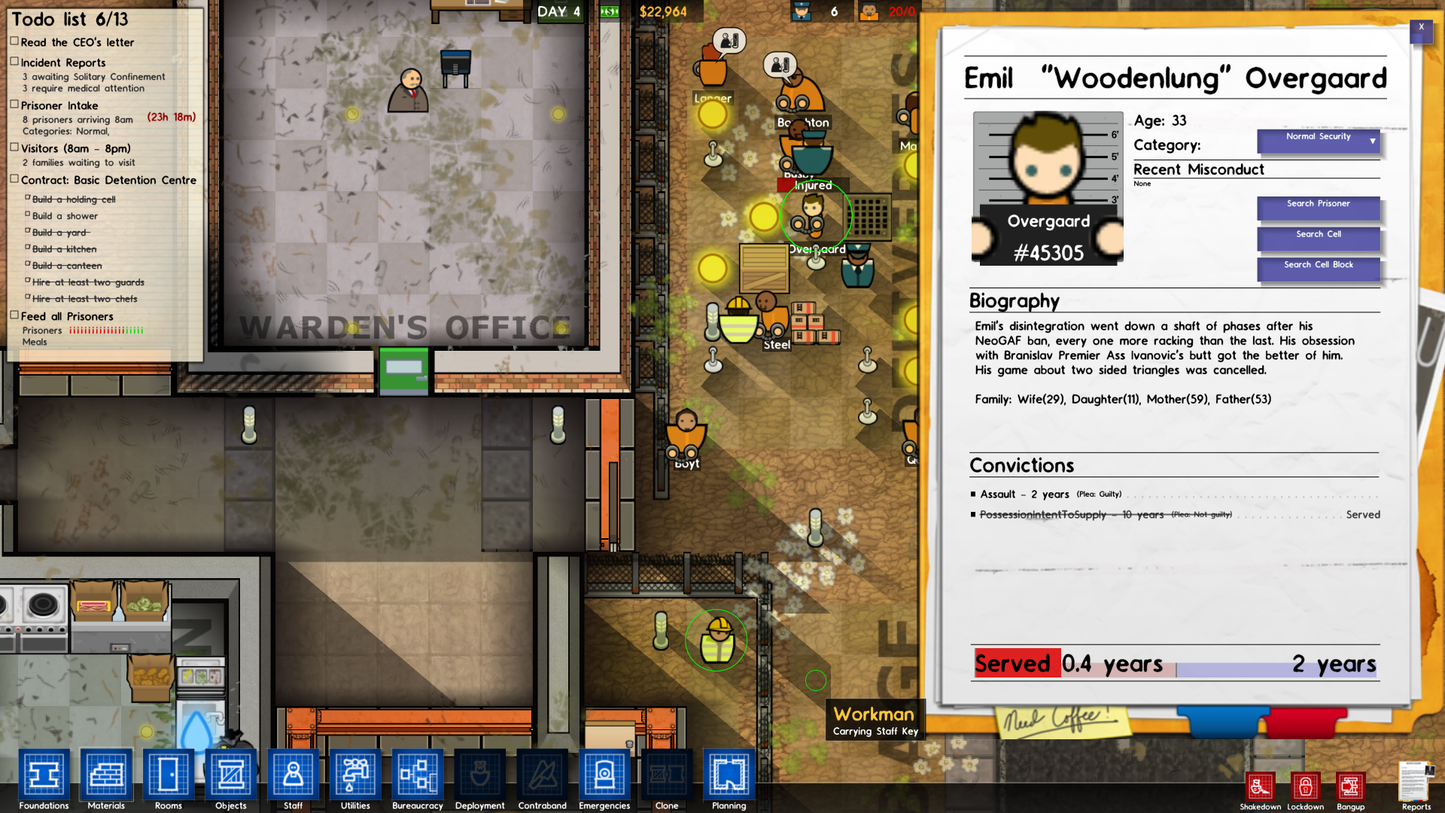 Prison Architect Steam Key Global