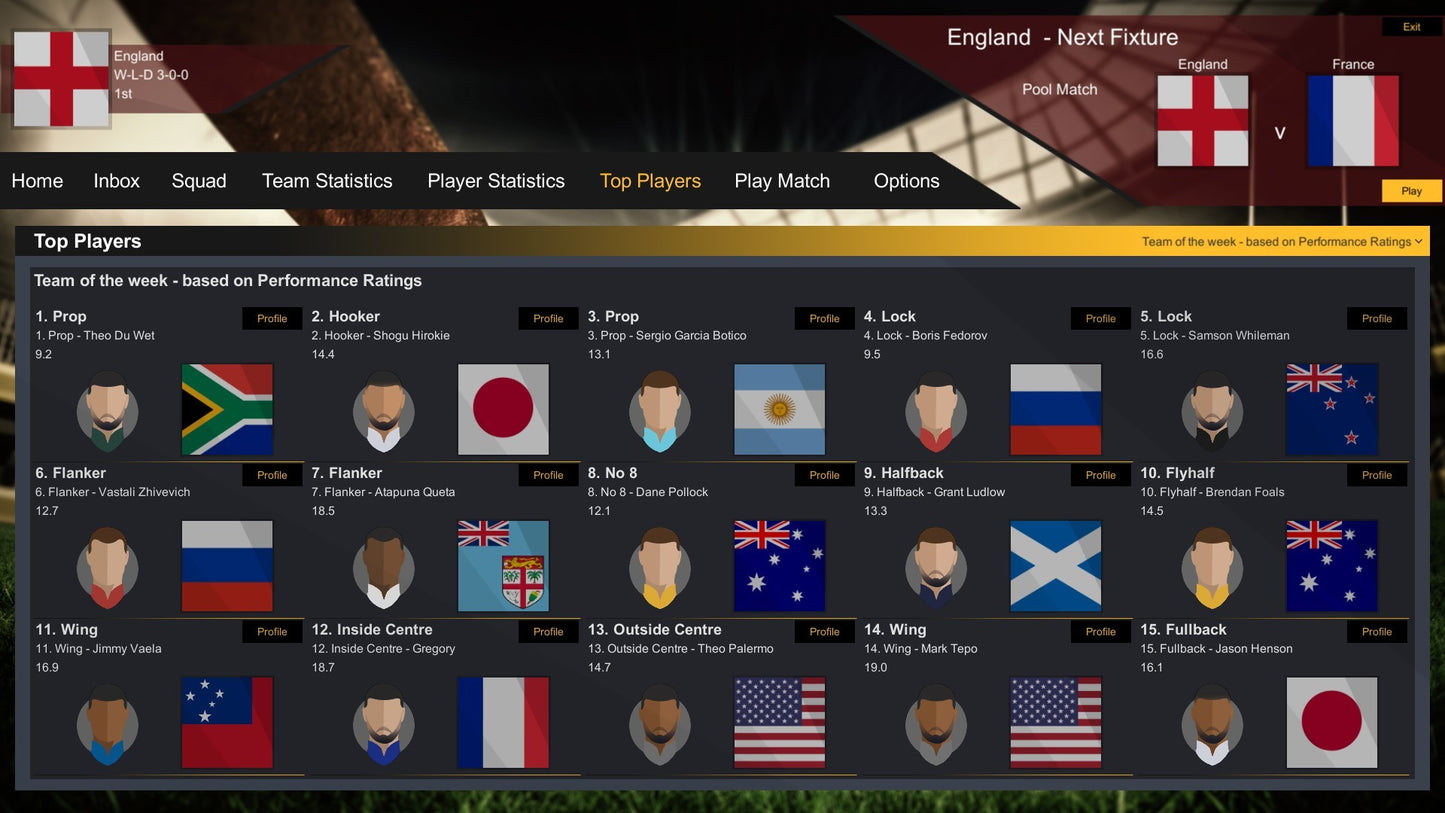 Rugby Champions Steam Key Global