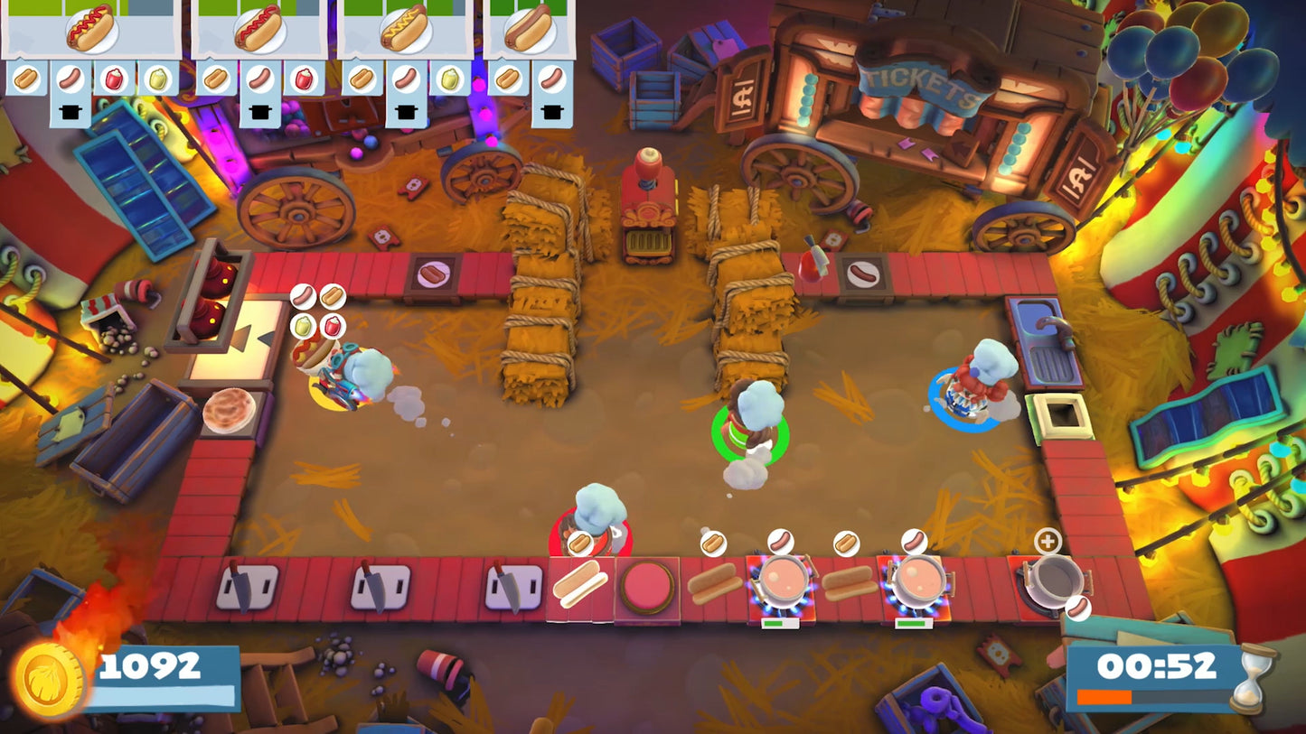 Overcooked! 2: Carnival of Chaos Steam Key Global