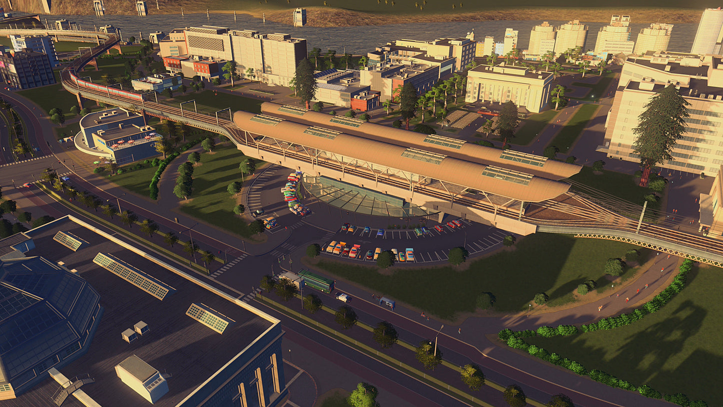 Cities: Skylines - Content Creator Pack: Train Stations Steam Key Global