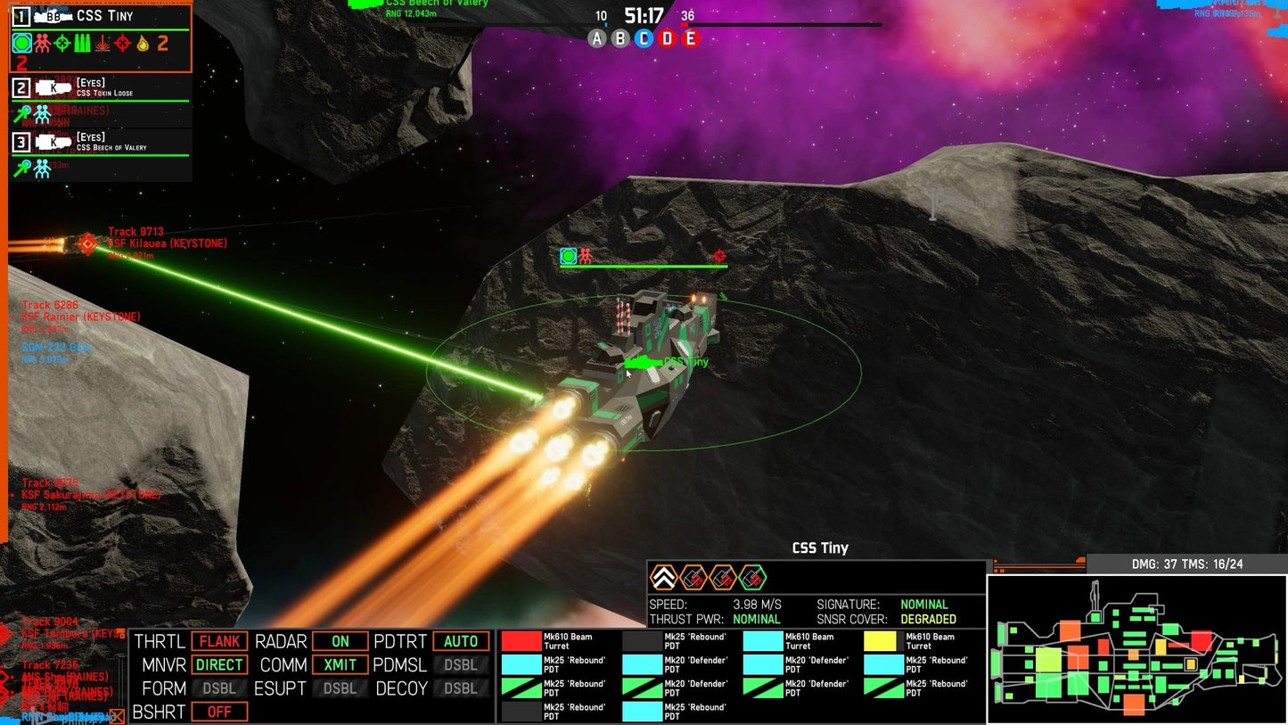 NEBULOUS: Fleet Command - Early Access Steam Key Global