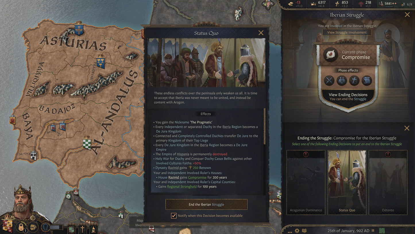 Crusader Kings III: Fate of Iberia Steam Key Global