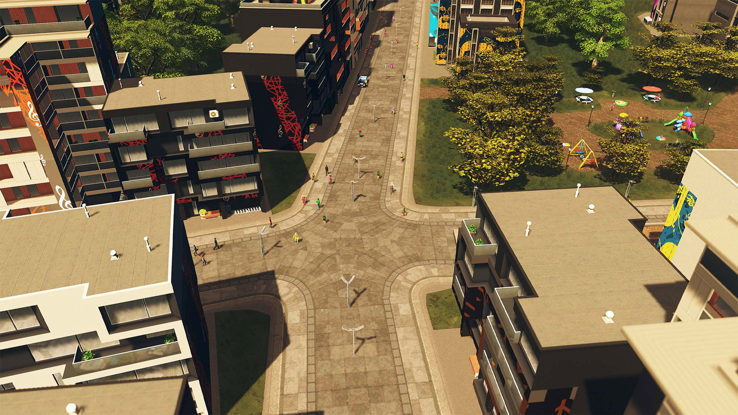 Cities: Skylines - Plazas & Promenades Steam Key Global