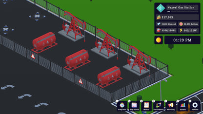 Gas Station Tycoon Steam Key Global